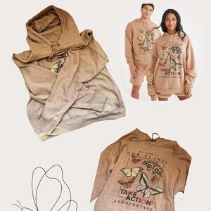 Aeropostale tan hoodie